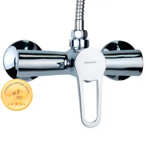 Смеситель HK Ø35 для душа AQUATICA HK-1D130C (9732300) №1
