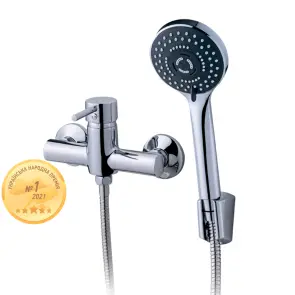 Смеситель HF Ø35 для душа AQUATICA HF-1D117C (9705300) №1