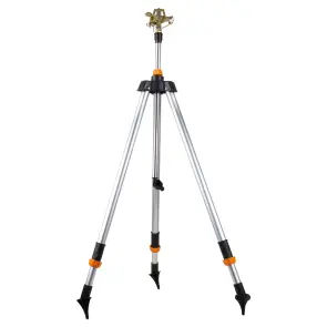 Дощувач імпульсний під коннектор 1/2"+ штатив 70-95см FLORA (500312z) №1