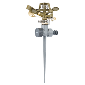 Дощувач імпульсний на металевому кілочку (BRASS+ZINC) FLORA (5013224) №2