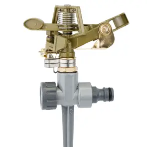 Дощувач імпульсний на металевому кілочку (BRASS+ZINC) FLORA (5013224) №4