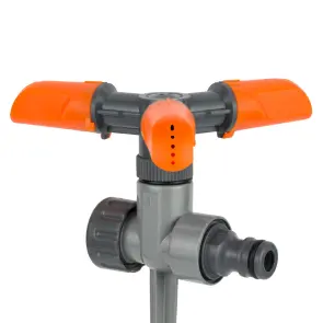 Дощувач круговий на металевому кілочку (ABS+ZINC) FLORA (5013284) №5