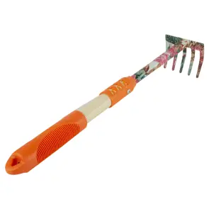 Граблі 5-ти зубі (orange) (TPR) FLORA (5043024) №4