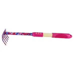 Граблі 5-ти зубі (pink) (TPR) FLORA (5043154) №5