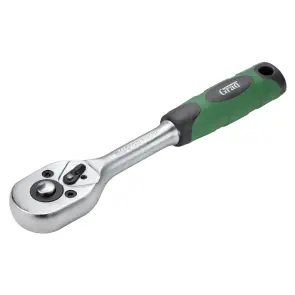 Ключ-трещотка 1/4" 150мм 45T GRAD (6050345) №1