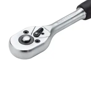 Ключ-трещотка 1/4" 150мм 45T GRAD (6050345) №2