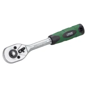 Ключ-трещотка 1/4" 150мм 45T GRAD (6050345) №3