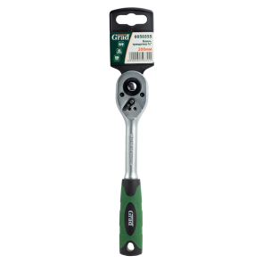 Ключ-тріскачка 3/8" 200мм 45T GRAD (6050355) №5