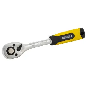Ключ-трещотка 1/2" 250мм 72T CrV SIGMA (6050011) №2