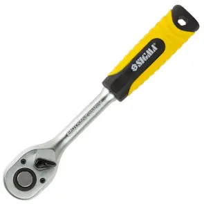 Ключ-трещотка 1/2" 250мм 72T CrV SIGMA (6050011) №3