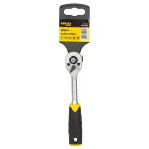Ключ-трещотка 1/4" 150мм 72T CrV SIGMA (6050021) №8