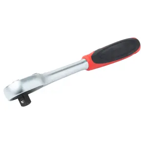 Ключ-тріскачка 3/8" 200мм 72T CrV ULTRA (6050312) №2