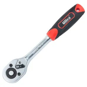 Ключ-тріскачка 3/8" 200мм 72T CrV ULTRA (6050312) №3