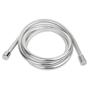 Шланг для душа 1/2" ПВХ 3-х слойный с подшипником серебристый 200см CORSO XB-0138 (9691613) №2