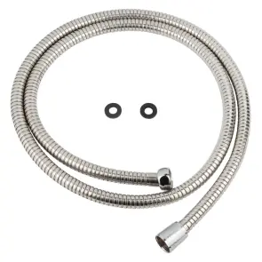 Шланг для душа ½" SS розтяжної 150-180см TAU XB-9463 (9892060) №1