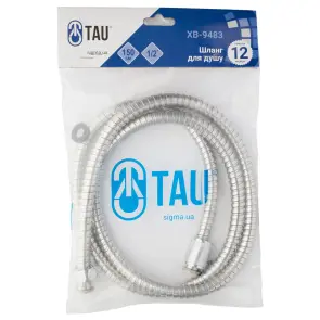 Шланг для душа 1/2" SS стандарт 150см TAU XB-9483 (9892061) №2