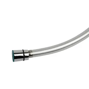 Шланг для душа 1/2" PVC 3-х слойный с подшипником серебристый 150см AQUATICA XB-0173 (9791611) №2