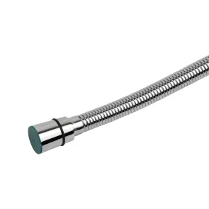Шланг для душа 1/2" SS усиленный хромированный растяжной с подшипником 150-210см AQUATICA XB-6153 (9792010) №2