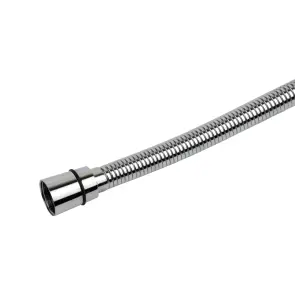 Шланг для душа 1/2" SS усиленный хромированный растяжной с подшипником 150-210см AQUATICA XB-6153 (9792010) №3