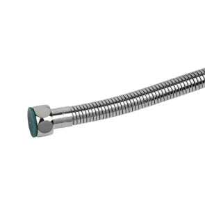 Шланг для душа 1/2" SS усиленный хромированный растяжной с подшипником 150-210см AQUATICA XB-6153 (9792010) №4
