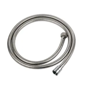 Шланг для душа 1/2" SS розтяжний з підшипником 150-180см AQUATICA XB-9353 (9792040) №1