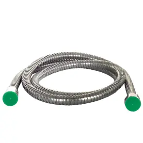 Шланг для душа 1/2" SS з підшипником 150см AQUATICA XB-9373 (9792041) №4