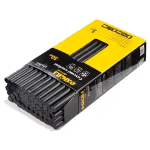 Стрижні клейові Ø11.2×200мм 1кг (чорні) SIGMA (2712031) №3