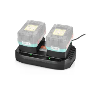Sturmax CLM2025DC Зарядное устройство на две батареи 20В №1