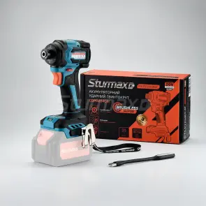 Sturmax CDM3204CRI Вертолет акум. 20В, 230 Нм, 1/4", бесщит, без аккумулятора и зарядного №8