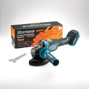 Sturmax AGM9002CRP Угловая шлифмашина акум.125мм,20В,БЕСЧЕТНАЯ,без аккума. Cordless Range Profi №10