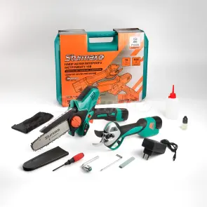 Sturmax SCM2161C-SET: CCM9916SS+SCM2016CLSS Набор ак. инструмента 16В, пила, секатор, кейс №1