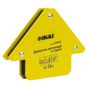 Магнит для сварки стрела 11кг 75×65мм (45°, 90°, 135°) SIGMA (4270311) №4