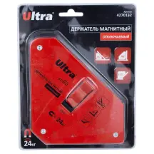 Держатель магнитный отключающий 24кг 130×110×135мм (45,90,135°) ULTRA (4270132)