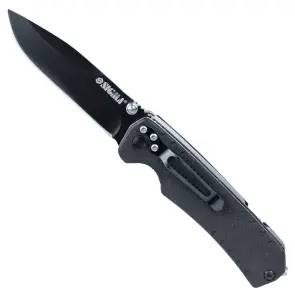 Нож раскладной 112мм (рукоятка композит G10) SIGMA (4375721) №1