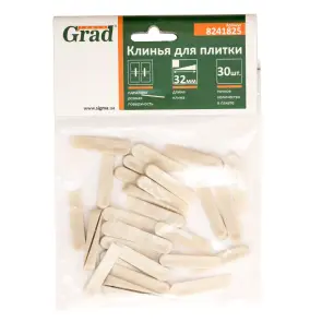 Клин для плитки 32мм 30шт GRAD (8241825) №2