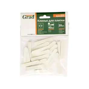 Клин для плитки 40мм 20шт GRAD (8241835) №2