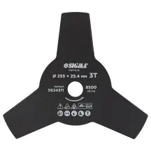 Ніж для тримера Ø255×25.4мм 3Т SIGMA (5624311)