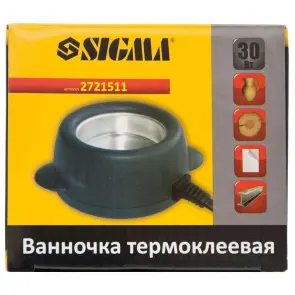 Ванночка термоклейова 30Вт SIGMA (2721511) №2