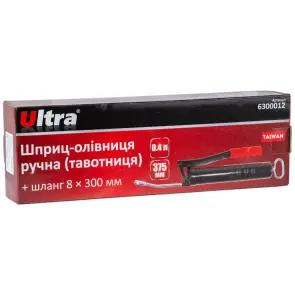 Шприц-оливниця ручний (тавотниця) 0.4л ULTRA (6300012) №5