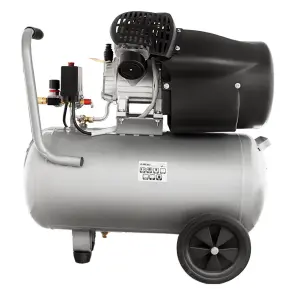 Компресор двоциліндровий 2.2кВт 412л/хв 8бар 50л SIGMA (7043711) №3