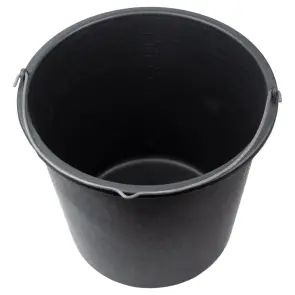 Ведро пластиковое с металлической ручкой 12л GRAD (8316735) №6