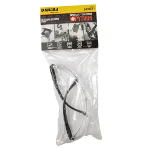 Окуляри захисні Python anti-scratch (прозорі) SIGMA (9410621) №7