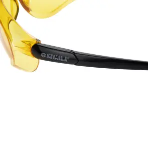 Окуляри захисні Python anti-scratch (бурштин) SIGMA (9410631) №5
