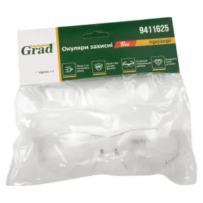 Окуляри захисні Bee anti-scratch (прозорі) GRAD (9411625) №7