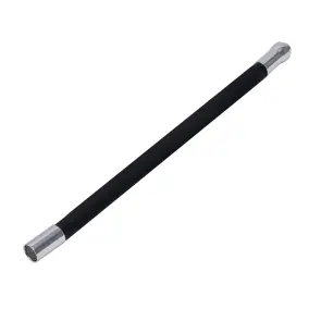 Излив (гусь) 3/4" для кухни силиконовый черный AQUATICA (XH-5239) (9793510) №2