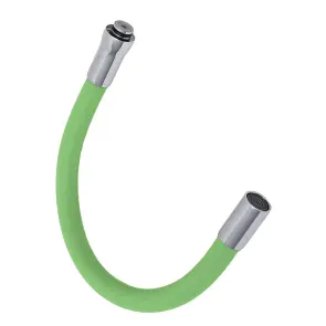 Излив (гусь) 3/4" для кухни силиконовый зеленый AQUATICA (XH-5241) (9793512) №8