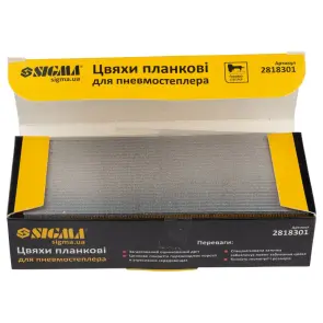 Гвозди планковые 30×1.25×1мм для пневмостеплера (5000шт) SIGMA (2818301) №3