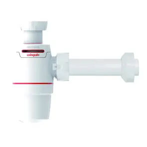 Сифон для раковины Neo Air 1¼"×Ø32мм с отводом WIRQUIN (9541326) №1