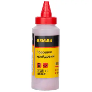 Крейдяний порошок (червоний) 115г SIGMA (8019221) №1