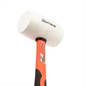 Sturmax 1012M-02-W0680 Киевлянка резиновая белая. фиберг. ручка 680 г №2